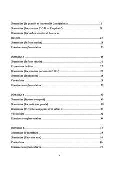 Supplement pour la methode de français «Junior 2»