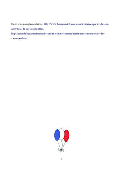Supplement pour la methode de français «Junior 2»