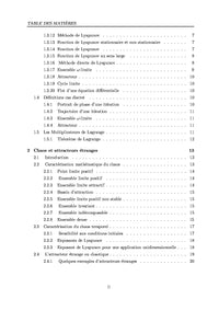 Estimation d'attracteurs étranges
