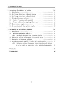 Estimation d'attracteurs étranges