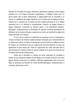 La Morphosyntaxe moundang: Étude fonctionnelle des unités syntaxiques