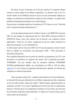 L'externalisation du recrutement via l'Entreprise Travail Temporaire
