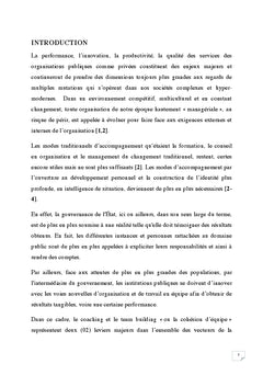 Quelle strategie organisationnelle pour le secteur publique sanitaire?