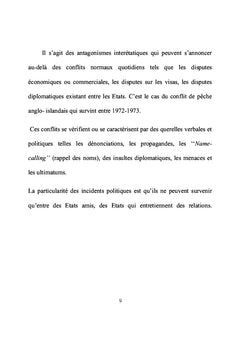Conflits et Paix