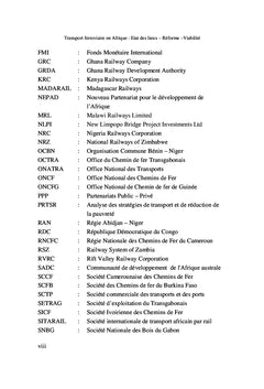Transport ferroviaire en Afrique