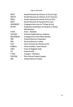 Transport ferroviaire en Afrique