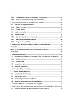 Etude sur l'efficacité énergétique des bâtiments: Cas du Maroc