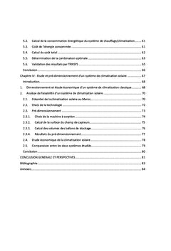 Etude sur l'efficacité énergétique des bâtiments: Cas du Maroc