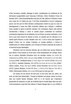 Une étude postcoloniale de la migration parmi les Africains