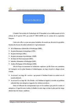 Élaboration d'un plan de maintenance des systèmes de climatisation