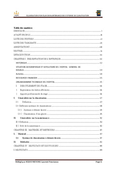 Élaboration d'un plan de maintenance des systèmes de climatisation