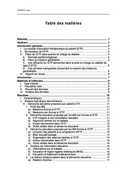 Education therapeutique des diabetiques: demarche et ressenti des MG