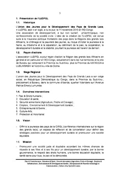 Rapport annuel d'activites UJDPGL asbl