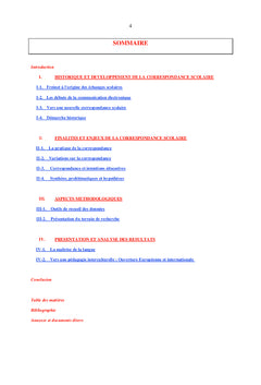 La correspondance scolaire : objectifs et enjeux