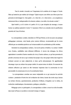 La correspondance scolaire : objectifs et enjeux