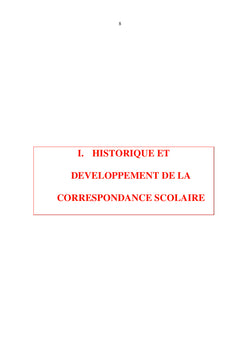 La correspondance scolaire : objectifs et enjeux