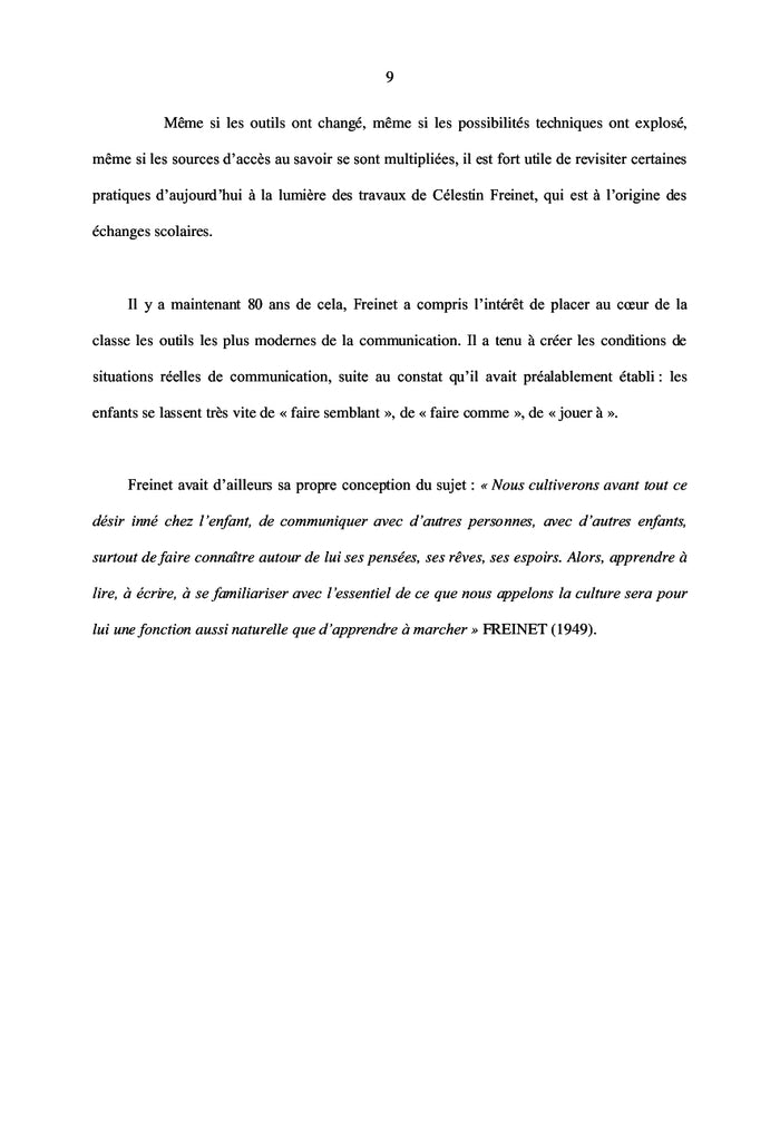 La correspondance scolaire : objectifs et enjeux