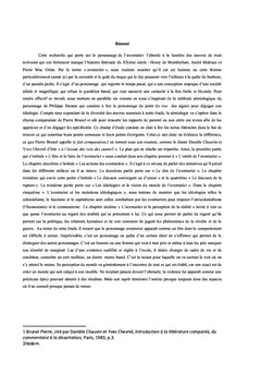 L'aventurier dans quelques oeuvres romanesques
