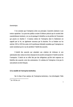 La responsabilite sociale des entreprises