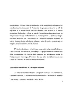 La responsabilite sociale des entreprises