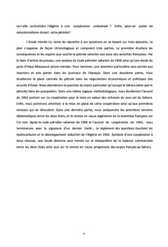 L'histoire du pétrole algérien