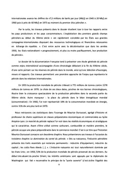 L'histoire du pétrole algérien