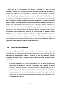L'histoire du pétrole algérien