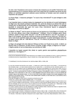 Contribution de l'Afrique A la gestion des ressources en eau