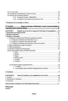 Plantes Aromatiques et Medicinales au Maroc