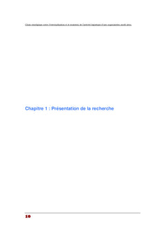 Evaluation de la strategie d'externalisation de la logistique