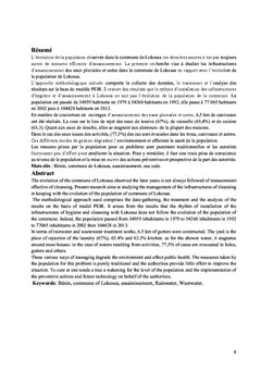Gestion de l'assainissement des eaux au Bénin