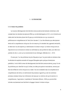 La lecture critique pour développement des processus cognitifs