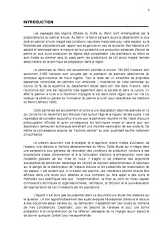 Palmiers et alcools du Mono