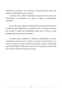 Instauration d'un SME Selon la Norme ISO 14001 v 2004