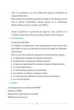 Instauration d'un SME Selon la Norme ISO 14001 v 2004