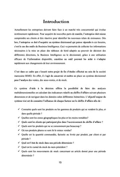 Mise en oeuvre d'un Data Warehouse marketing/ventes et logistique