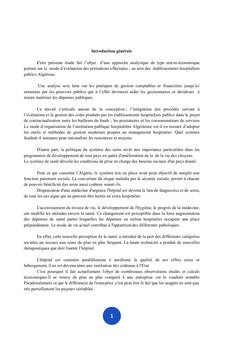 L'évaluation du procédé de calcul des coûts hospitaliers