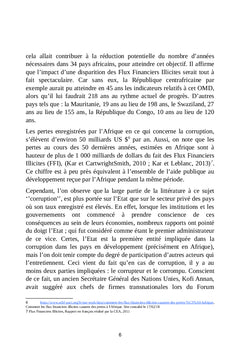 Implication du secteur privé dans la corruption: Pays en développement