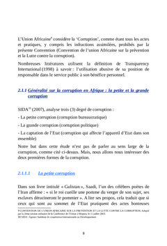 Implication du secteur privé dans la corruption: Pays en développement