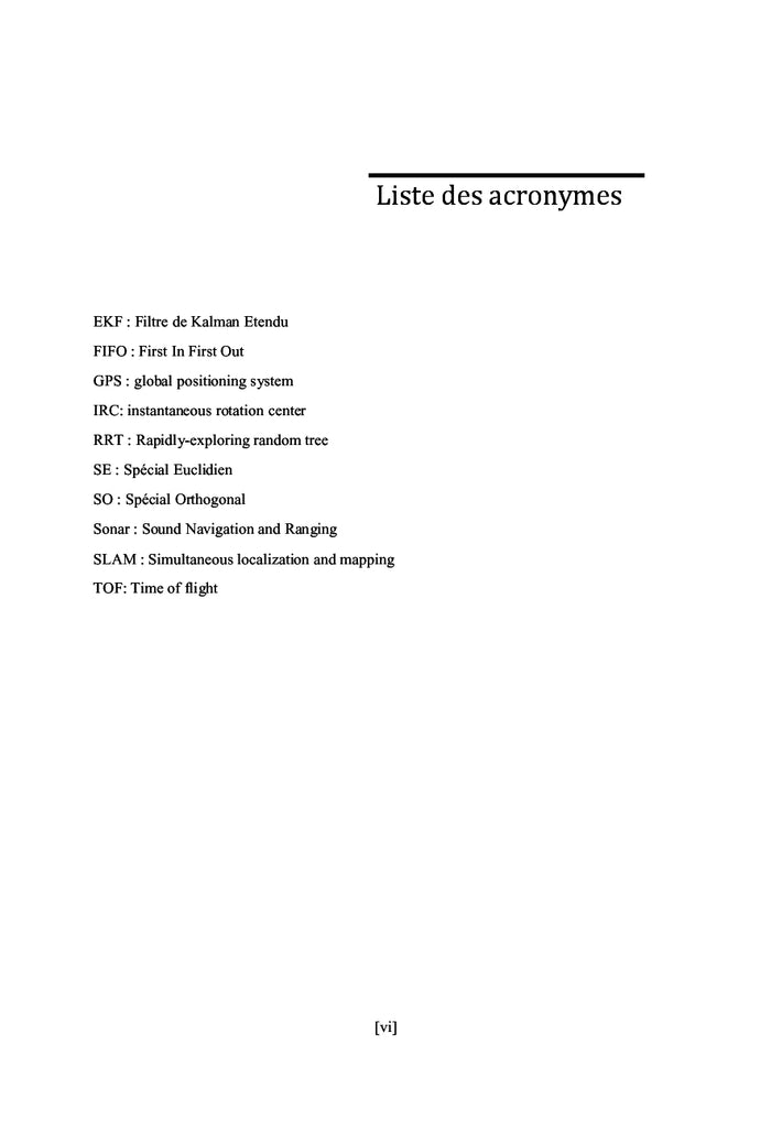 Localisation et optimisation de trajectoires pour des robots autonomes