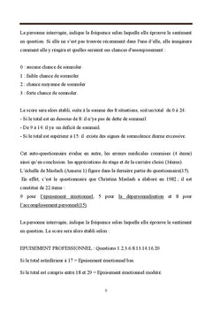 Activite de soins et risques lies A la fatigue des jeunes medecins