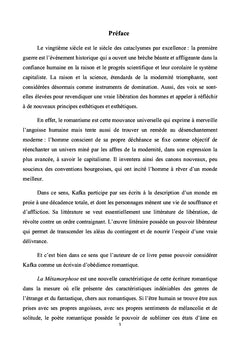 Un romantisme kafkaïen