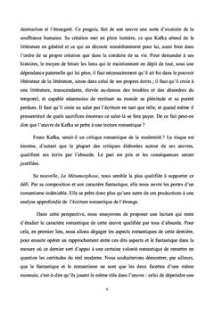 Un romantisme kafkaïen