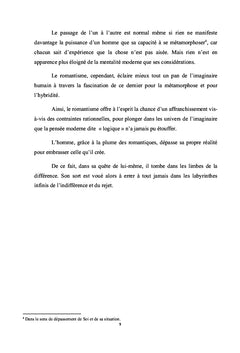 Un romantisme kafkaïen