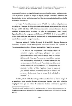 Démarche participative dans la conduite des actions de développement
