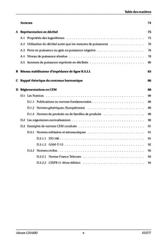 Étude expérimentale des couplages conduits