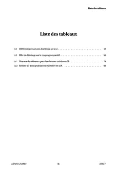 Étude expérimentale des couplages conduits