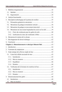 Etude et conception d'une potence de soudure automatique des viroles