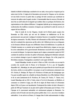 Identite roumaine et alterite tzigane chez Leonid Mamaliga Arcade