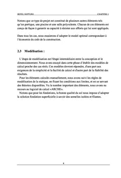 Étude de la structure en béton armé